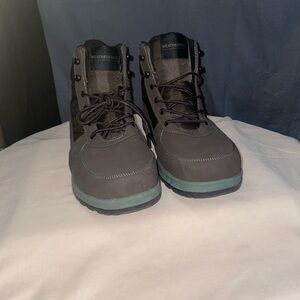 Weatherproof Men's Charcoal and Black Boots